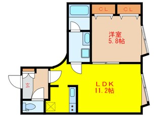 プリンセスティアラの物件間取画像